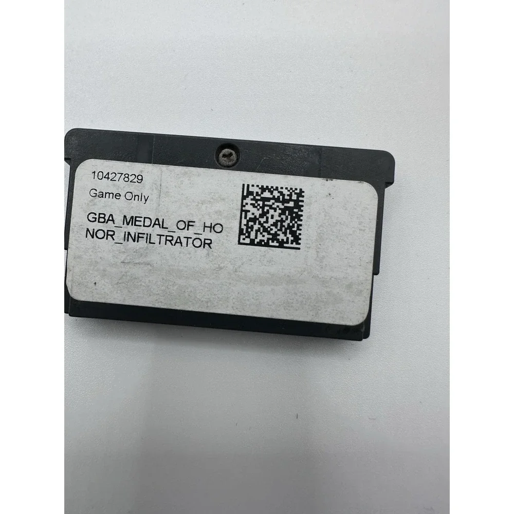Medal of Honor Infiltrator Nintendo Game Boy Advance GBA AGB-BMHE-USA Cartridge